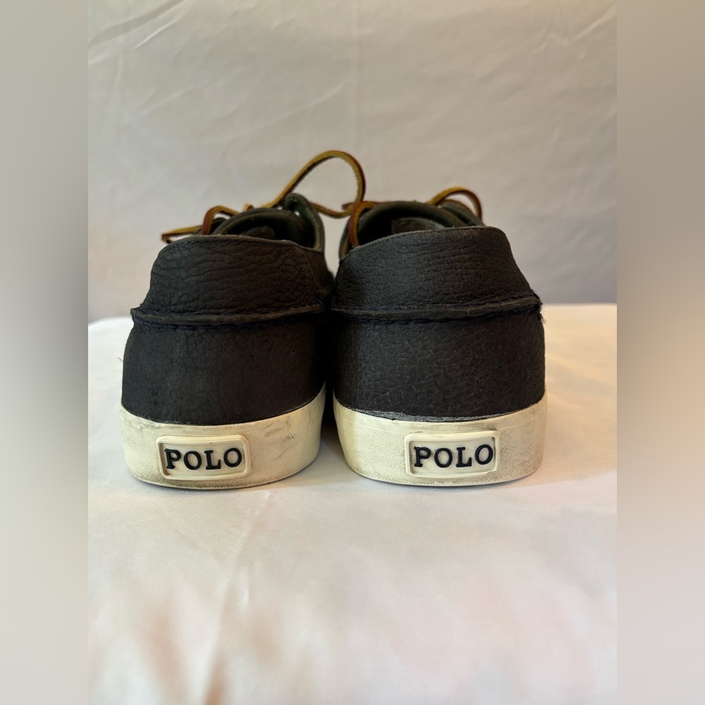 ๐ฅ ๐ฅ Polo Ralph Lauren Navy Boat Shoes #11D๐ฅ ๐ฅExcellent condition Box #C - Picture 12 of 17